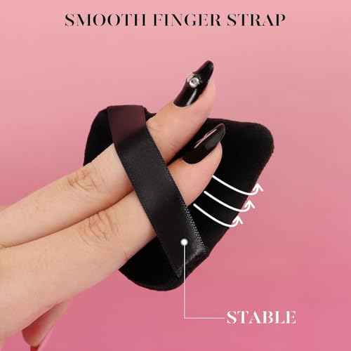 BEAKEY 12pcs Powder Puffs for Face Powder Triangle Powder Puff for Loose and Cosmetic Foundation, Makeup Puff for Contouring, Cloud Kiss Beauty Makeup Tools, Stocking Stuffers for Women