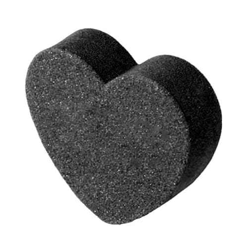 50PCS Heart Shape Nail File Double-Sided Sponge Nail File Sponge Nail Buffers for Acrylic Nails,Manicure Tool
