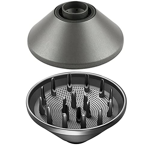 Hair Diffuser Attachment Nozzles for Dyson Supersonic Hair Dryer HD01 HD02 HD03 HD04 HD08 HD15 Tools Accessaries Parts, Black