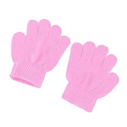 Kids' Hair Drying Gloves 2 Pairs White Quick Dry Comfortable Material Easy to Use Carry for Travel