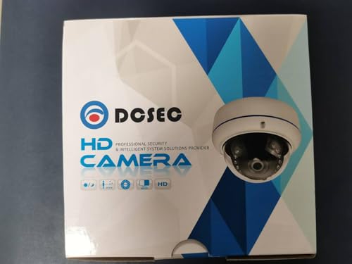 5MP 4MP 180 Degree Wide Angle Dome Security Camera HD-TVI/CVI/AHD/960H Analog 4 in 1 Super Hybrid HD CCTV Surveillance 1.7mm Fisheye Lens Outdoor/Indoor IR Day&Night Vision Home Cam