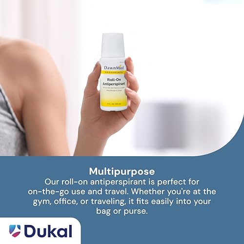 Dukal Dawn Mist Antiperspirant Deodorant, 2 oz., Unscented, Roll-On (Pack of 96) RD20