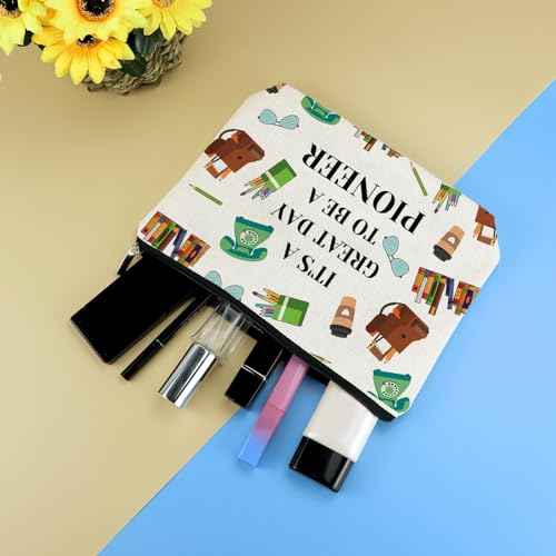 Pioneer Gifts Makeup Bag JW Gift Birthday Christmas Graduation Gifts for Pioneer Sister Daughter Niece Cosmetic Bag Zipper Toiletry Pouch
