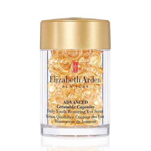 Elizabeth Arden Advanced Ceramide Eye Serum Capsules, Anti-Aging Skincare for Wrinkles & Crow's Feet, Fragrance-Free, Gift for Women, 60 count