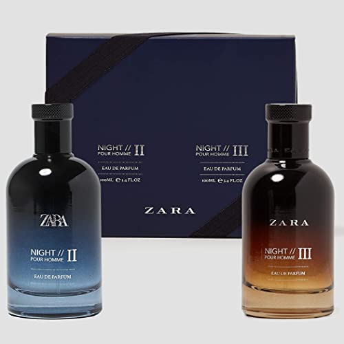 Zara 2X Night Pour Homme II - Night III Eau De Parfum 3.4 fl. Oz.