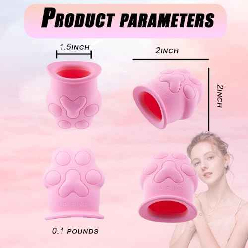 Silicone Lip Plumper for Women,Reusable Instant Lip Enhancer Tool, Rapid Volume & Sexy Natural Plump for Pre-Makeup, Parties & Date Nights, Kissable Lip Care Accessory with Pain-Free Suction