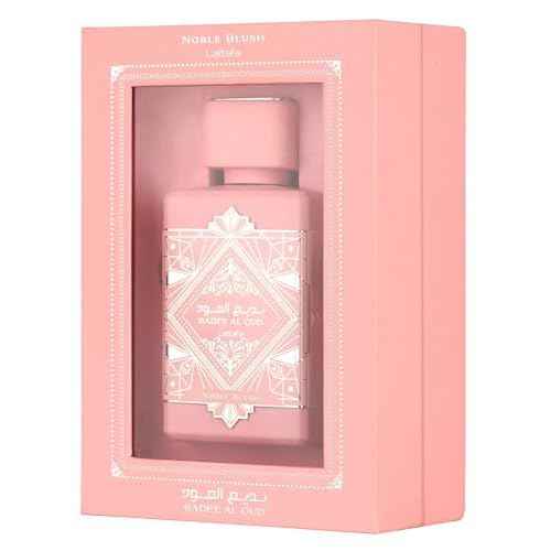 Lattafa Bade'e Al Oud Noble Blush for Unisex Eau de parfum Spray, 3.4 Ounce / 100 Ml