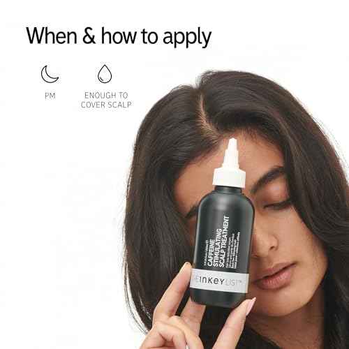 The INKEY List Caffeine Stimulating Scalp Treatment, Contains Redensyl and Caffeine to Encourage Natural Hair Growth Cycle, Leaves Hair Feeling Soft, 5.07 fl oz