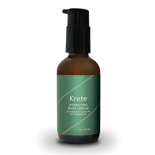 KRETE Hydrating Body Serum for Men - Moisturize, Smooth, Hydrate & Strengthen Your Skin In 30-Seconds, Oil-Free, All Skin Types, with Tripeptide-29 & Hyaluronic Acid