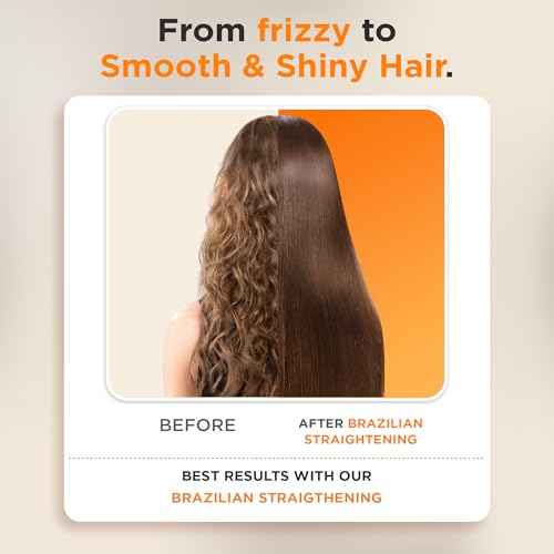 Kativa Brazilian Straightening Kit, 12 Weeks of Home Use Professional Straightening, with Organic Argan Oil, Shea Butter, Keratin & Amino Acids, for Straighter, Softer and Shinier Hair, All Hair Types