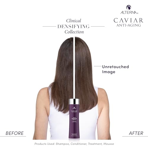 Alterna Caviar Anti-Aging Clinical Densifying Shampoo, For Fine, Thinning Hair, Thickens Hair, Protects Scalp, Sulfate Free