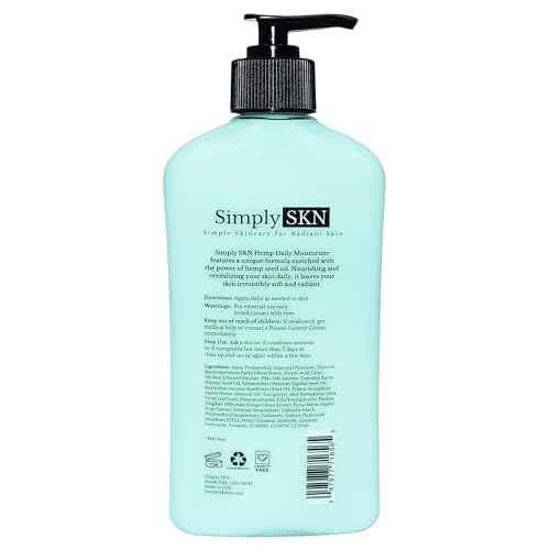 Ultra Healing Hemp Daily Moisturizer - 17 fl. oz. - Made in USA