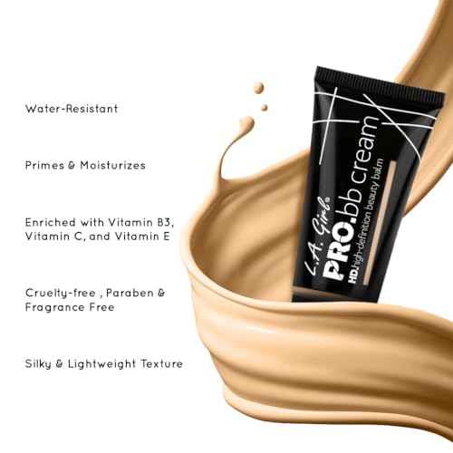 L.A. Girl HD PRO.BB Cream, Fair GBB941