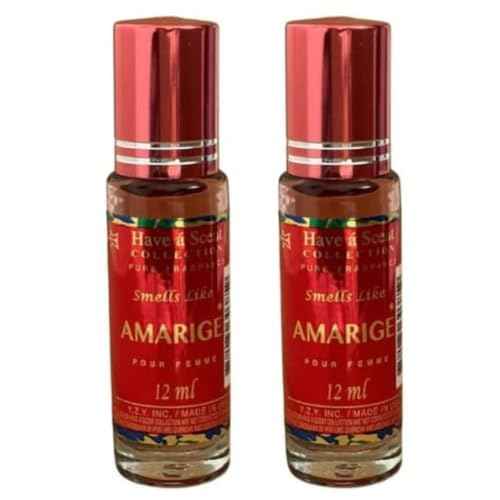 Fragrance Perfume smell like Amarige for Women Roll On Oil 12ml (Pack of 2)