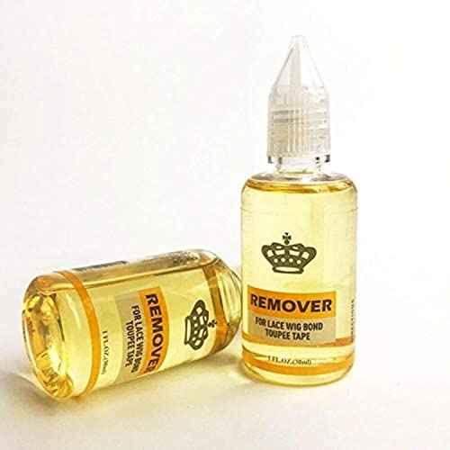 Fast Acting Remover for Tape-in Hair Extensions, Wig Glue, and Double-Sided Extension Tape (One Bottle)