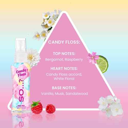 So¡¦? Body Mist Set - Body Spray for Women - Cruelty Free, Vegan Perfumes for Women - 650 to 1000 Sprays - Travel Size Gift Set - 4 pcs