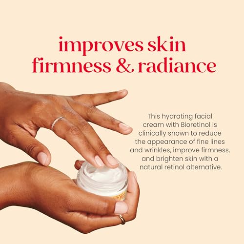 Burt's Bees Skin Care Stocking Stuffers, Face Moisturizer, Firming Face Cream, Anti-Aging Retinol Alternative, Moisturizing Natural Origin Skin Care Christmas Gifts, 1.8 Ounce
