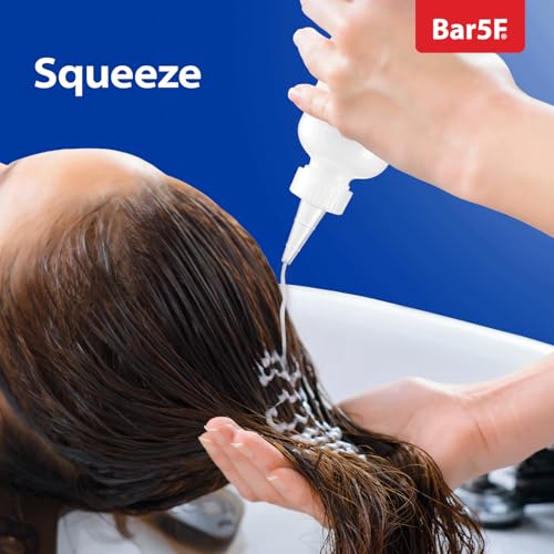 Soft Squeeze Hair Applicator Bottle for Hair Treatment, Scalp Oil, Root, Color, 4 Ounce Translucent with Measuring Scale and Cap, BPA Free, 2 Pack