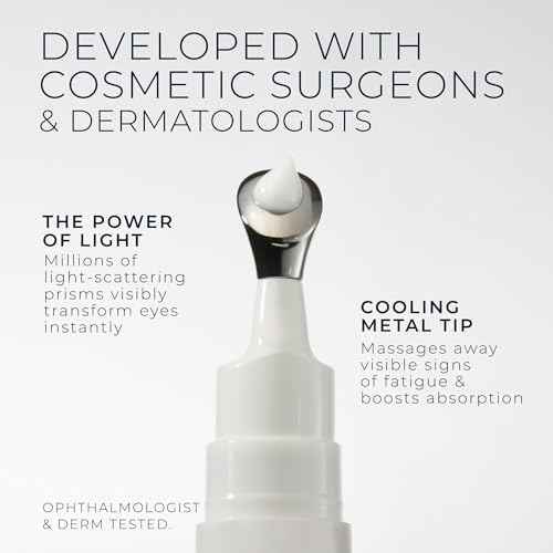 RoC Derm Correxion Retinol Eye Repair Dark Circle Cream Treatment with Niacinamide, Resveratrol, Proxygen for puffy eyes, wrinkles, and crow's feet with Line Smoothing Eye Packette