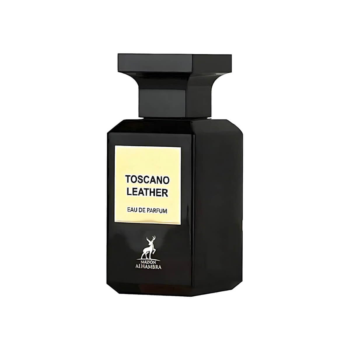 Maison Alhambra Eau De Parfum, 2.7 oz, For Men | Toscano Leather | Spray Format | Pack of 4