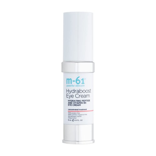 m-61 Hydraboost Eye Cream | Moisturizing, Firming Undereye Cream with Hyaluronic, Glycolic, Vitamin B5, and Peptides. Dermatologist Tested with Clinical Trial Results. For All Skin Types - 0.5 Fl Oz