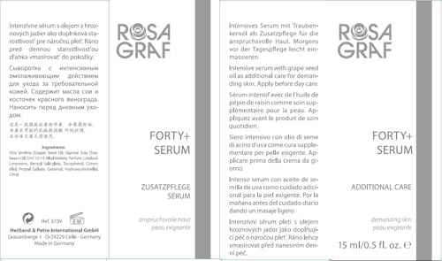 Rosa Graf Forty + Serum 0.5 Oz