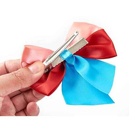 10pcs Princess Character Inspired Hair Bows Clips for Girls Women Hair Accessories