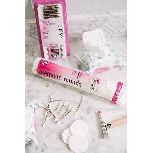 Swisspers Premium 100% Cotton Rounds, Hypoallergenic, 240 Count