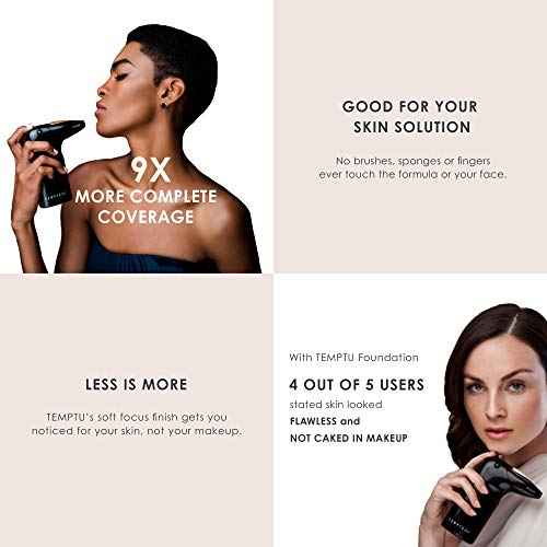 TEMPTU Air Airbrush Starter Kit: Cordless Professional At-Home Airbrush Makeup Travel-Friendly Anti-Aging, Long-Wear, Buildable Foundation For Healthy Skin