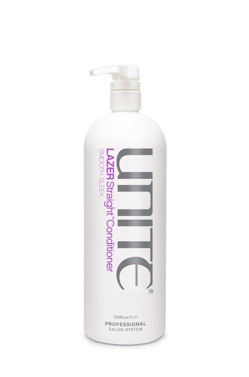UNITE Hair - LAZER Straight Conditioner - Frizz-Defying & Smoothing Conditioner - Hydrates, Tames, & Adds Shine to Thick, Coarse, or Unruly Hair - Paraben-Free & Sulfate-Free, 33 Fl Oz