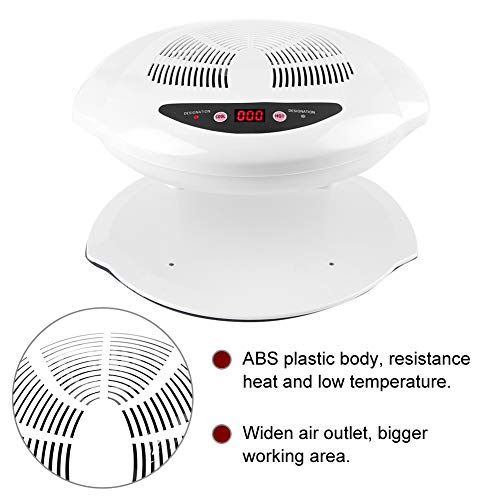 Professional Nail Dryer,400W Air Nail Fan Blower Dryer Machine Auto Induction Warm and Cool Wind,Professional Air Nail Fan Manicure Tool with Sensor,for Fingernail & Toenail Curing