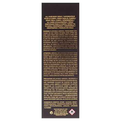 Tom Ford Tuscan Leather Body Spray Men 4 oz