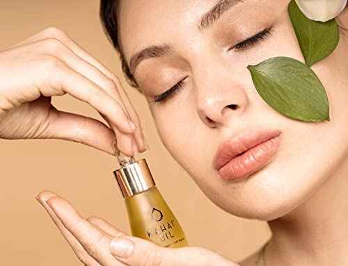 Kahai Oil Natural Anti Aging Face & Body Oil 100% Pure Cacay Cold Pressed Reduce Wrinkles & Fine Lines, Firms Skin, Elasticity Deep Hydration For Face, Neck, Decollete, Hands, Hair All Skin Types 30ml