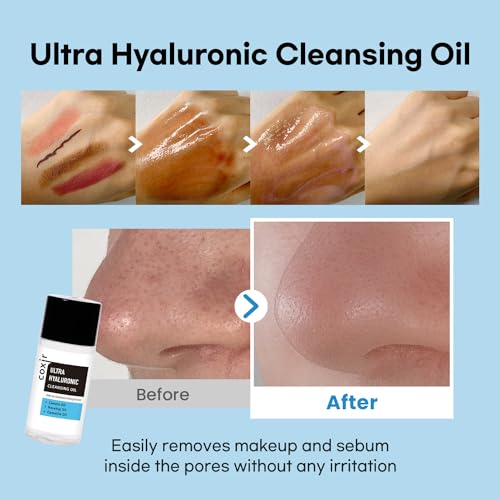 [Trial KIT] coxir Ultra HYALURONIC/Cleansing Oil+Toner+ampoule+Cream Holiday Miniature/Christmas mini Gift [2.68 fl.oz (Pack of 1)] / Korean Skin Care