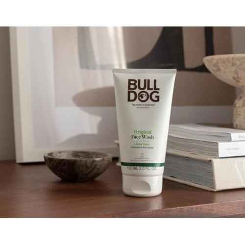 Bulldog Natural Skincare Original Face Wash For Men, 5 Oz (1 Pack)