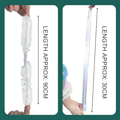 50 PCS Disposable Tattoo Tray Cover,Salon Tray Cover,Transparent Contraction Cover,Tattoo Table Station Cover,Tattoo Accessories,Salon Equipment.(Suitable for 18*13 Inch Trays)(Transparently)