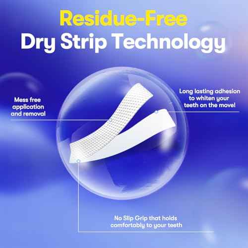 MySmile Teeth Whitening Strips, Hydroxyapatite-Infuse White Strips, Non-Sensitive Teeth Whitening with Soothing Natural Ingredients, Enamel-Safe, Residue-Free, Non-Slip, 14 Treatments Kit (28 Count)