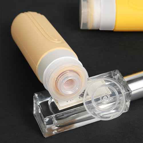 Travel Bottles for Toiletries, 5 Pack TSA Approved Travel Size Containers, 3oz Leak Proof Refillable Travel Accessories for Shampoo Conditioner, BPA Free Travel Bottles with Toiletry Bag