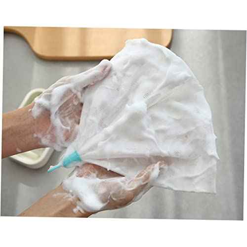 DECHOUS 6Pcs Soap Enhancing Net Pouch Holder for Exfoliating Lathering for Handmade Bath Soaps Wall Mounted Design for Drying Skin Friendly Texture for Daily Skincare