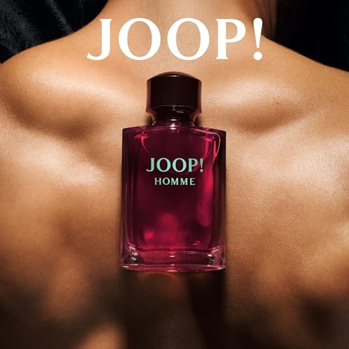 Joop! Homme Eau de Toilette ? Ambery Men's Cologne ? With Notes of Cinnamon, Jasmine, Vanilla & Sandalwood ? Luxury Perfumes for Men ? Long Lasting Fragrance