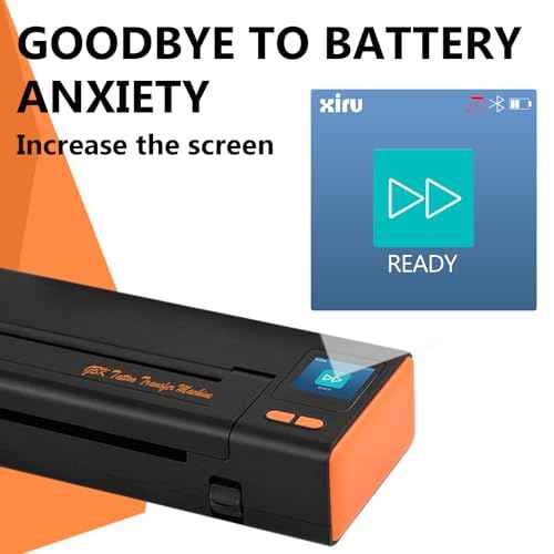 Tattoo Stencil Printer£¬Wireless Thermal Tattoo Printer Bluetooth Tattoo Transfer Printer with 10 Transfer Papers£¬Compatible with Smartphone/ipad&PC£¬Tattoo Supplies for Tattoo Artists&Beginners