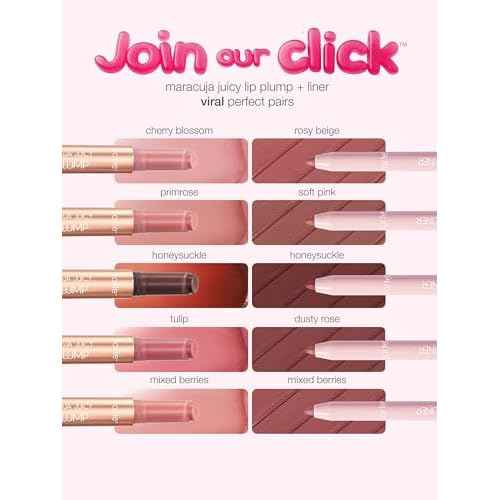 tarte maracuja juicy lip plump ? Hydrating & Volumizing Lip Plumper Gloss Balm with Nourishing Hyaluronic Acid & Vitamin E, Plumps & Moisturizes, Vegan & Cruelty-Free