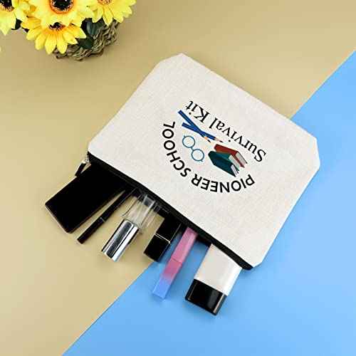 Pioneer Gift JW Gift Makeup Bag for Women Pioneer Gift for Pioneers Cosmetic Bag Pioneer Student Gift Jw Ministry Gifts Pioneer Life Cosmetic Pouch Travel Toiletry Bag Christmas Gift