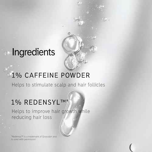 The INKEY List Caffeine Stimulating Scalp Treatment, Contains Redensyl and Caffeine to Encourage Natural Hair Growth Cycle, Leaves Hair Feeling Soft, 5.07 fl oz