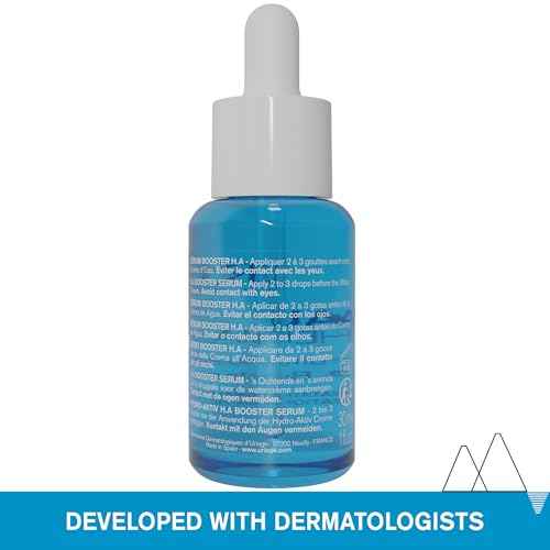 URIAGE Serum Booster H.A. | 1.5% Pure & Natural Hyaluronic Acid | Hydrates, Plumps, Smooths, Paraben Free, Non-Comedogenic, 30 mL / 1.01 oz