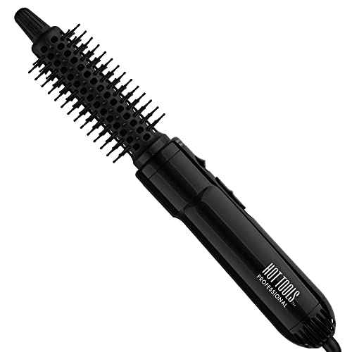 Hot Tools Pro Artist Hot Air Styling Brush | Style, Curl and Touch Ups (1¡±) Black