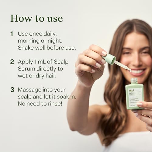 Divi Air Dry Bundle ? Includes 30ml Scalp Serum, Air Dry Cream & Leave-In Conditioner ? Hydrates, Strengthens & Smooths for Frizz-Free, Healthy, Shiny Hair, 3 Piece Set