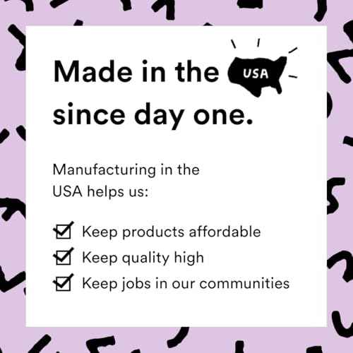 Boie USA Flat Body Scrubber - Hygienic, Exfoliating Loofah Alternative - Feels Like Silicone Scrubber Gentle on Sensitive Skin, Hypoallergenic, BPA- & Latex-Free, Made in The USA (Thistle)