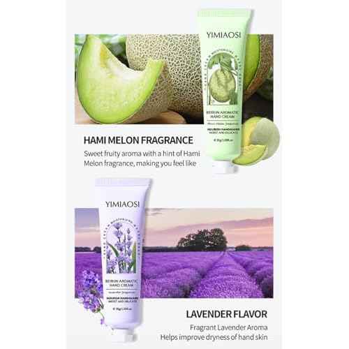 10pcs Hand Cream Gift Set, Deep Moisturizing Hand Lotion Cream Lip Mask Set For Girls