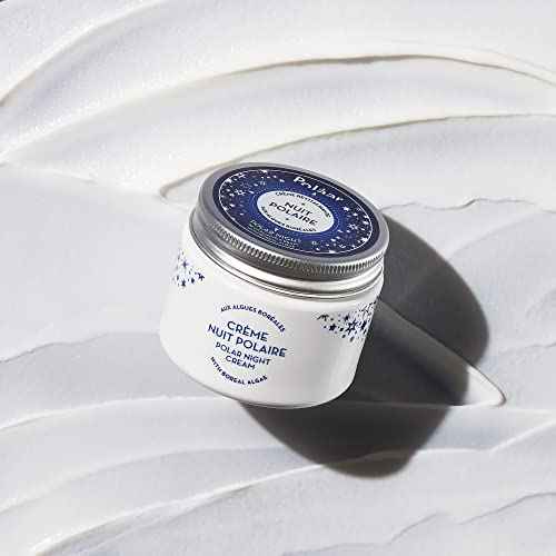 Polåar - Polar Night Revitalizing Cream with Boreal Algae - Smoothing, Regenerating, Detoxifying Moisturizing Night Cream - Vegan, Cruelty Free, Made in France - 1.7 fl oz